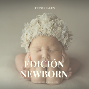 Tutorial de edición de fotografía newborn