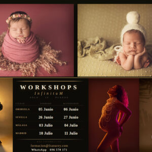 Reserva Workshop Maternidad y Newborn... Con bebés de verdad  y prácticas con Muñecos